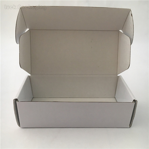 Logotipo personalizado impreso <span class=keywords><strong>desechable</strong></span> barato plana pequeña de embalaje cartón corrugado de envío cajas de <span class=keywords><strong>correo</strong></span> con logotipo personalizado - Product Image 5