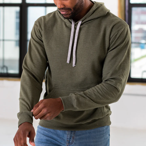 Hot Selling <strong>Men</strong> 300 Gsm Blank Hoodies Comfortable Brushed Cotton Hoodies Casual Blank Hoodie China Blank Sweatshirt Wholesale - Product Image 1