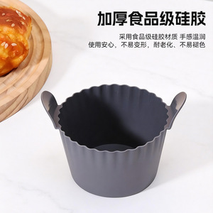 <b>Silicone</b> Egg <b>Baking</b> Cups Double Ear Muffin Mold Oven Safe Food Grade <b>Baking</b> Tools For Home Use - Product Image 3