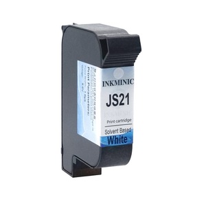Good Quality JS21 Solvent Based <b>White</b> Ink Cartridge with Chip for Meenjet Mxpro Mxplus Mx Series TIJ Thermal Inkjet <b>Printer</b> - Product Image 5