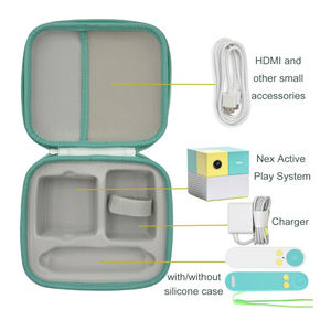 Bolsa de Almacenamiento Resistente para Monitor de Presión Arterial, Estuche Portátil de EVA Impermeable para Termómetro de <span class=keywords><strong>Frente</strong></span>, Ideal para Viajes y Uso Doméstico - Product Image 5