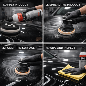 GRAPHONEX Professional <b>Car</b> <b>Polish</b> Wax Correction <b>Polish</b> Shine Protect Aluminium Oxide 250ML 3-Year Exp. Koch Chemie - Product Image 3