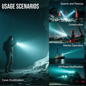 <span class=keywords><strong>Lampe</strong></span> <span class=keywords><strong>torche</strong></span> TrustFire TR-200 20000 lumens, haute puissance, étanche, rechargeable, <span class=keywords><strong>lampe</strong></span> de poche pour les aventures en plein air - Product Image 4