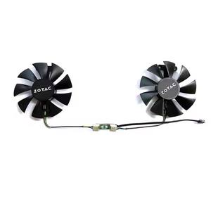 Ventilador GPU DIY de 85MM y 4 pines para Zotac <span class=keywords><strong>GeForce</strong></span> GTX950 <span class=keywords><strong>760</strong></span>, accesorios de repuesto para tarjeta gráfica - Product Image 1