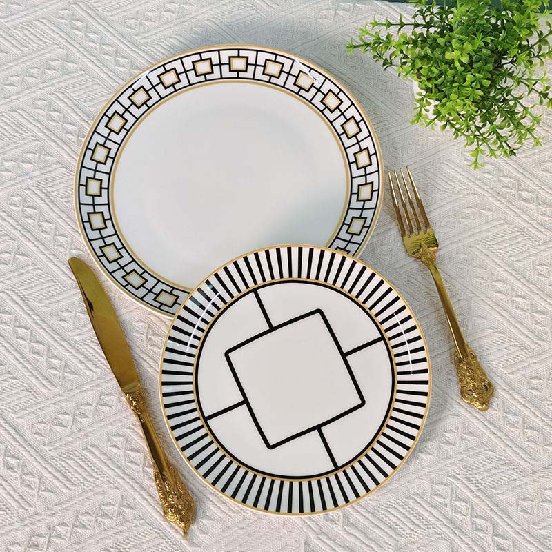 Blanc 8 pouces + 10 pouces