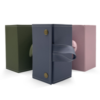 Organisateur de lunettes de soleil pliable et coloré pour le voyage, étui portable pour lunettes, sac de rangement multiple pour lunettes