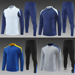Conjunto de Chándal de Entrenamiento de Fútbol de Manga Larga para Hombre, Ropa Deportiva de Otoño/Invierno, Chándal para Correr, Camiseta de Fútbol del Club Madrid <span class=keywords><strong>Argentina</strong></span> - Product Image 2
