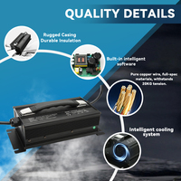 Chargeur de batterie au lithium-acide CE C1200 84V/72V LiFePO4 pour moto électrique, sortie 900W, protection OTP