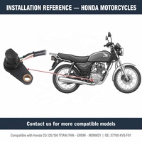 Sensor Kecepatan Motor Berkualitas Tinggi 37700-KVS-F01 untuk Honda CG125 CG150 CG 125 150 TITAN FAN Sensor Posisi Crankshaft