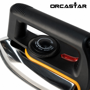 ORCASTAR <span class=keywords><strong>Ferro</strong></span> da Stiro Elettrico Portatile <span class=keywords><strong>a</strong></span> Secco in Acciaio Inossidabile, Mini <span class=keywords><strong>Ferro</strong></span> da Viaggio Senza Acqua per Uso Domestico e Alberghiero - Product Image 5