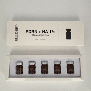 R PDRN + <span class=keywords><strong>HA</strong></span> Essence Serum cahaya intensif PDRN Salmon batang Serum pemulihan kulit pemulihan mengencangkan garis halus penguat kulit PDRN - Product Image 6