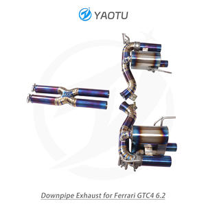 Echappement Catback YT Titanium avec X-Pipe Tuned Mid-Pipe pour Ferrari GTC4 6.3 V12 - Product Image 3