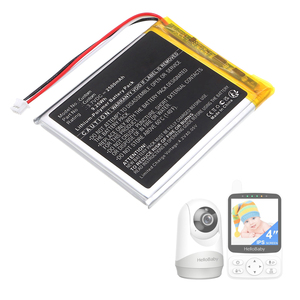 Batería Personalizada para Monitor de Bebé <span class=keywords><strong>HelloBaby</strong></span> HB40 HB50 HB6351 AHB605060, Batería de Polímero de Litio, Fabricante OEM ODM - Product Image 3
