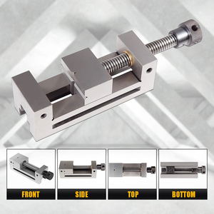 Độ chính xác 0.005mm <span class=keywords><strong>mini</strong></span> phẳng mũi kìm 2/3/4/5/6 inch <span class=keywords><strong>Vise</strong></span> prescion cho <span class=keywords><strong>mini</strong></span> không gian làm việc - Product Image 4