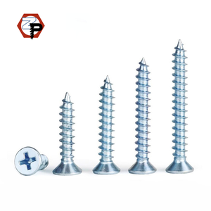टोर्निलो कार्बन स्टील 12 मिमी 16 मिमी 25 मिमी जस्ता प्लाई क्रॉस काउंटरसनक फ्लैट csk सिर फिलिप्स लकड़ी स्क्रू - Product Image 6