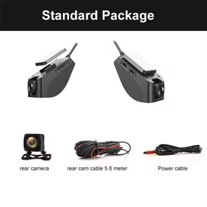 Caméra de voiture 4G avec double caméra APP voiture vidéo en direct GPS suivi Wifi surveillance à distance Dash Cam 1.5 pouces DVR <span class=keywords><strong>enregistreur</strong></span> piste gratuite - Product Image 3