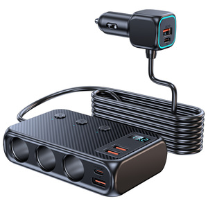 Nouvelle prise allume-cigare de voiture 1 à 9 ports PD171W, <span class=keywords><strong>chargeur</strong></span> rapide avec interrupteur indépendant et ports <span class=keywords><strong>multi</strong></span>-<span class=keywords><strong>USB</strong></span> pour iPhone 18 17 - Product Image 5