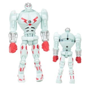 HY - Juego de 8 Figuras de Acción de Acero Real, Muñecos de <span class=keywords><strong>Película</strong></span> Atom, Zeus Twin Cities, Figuras de Robot Midas de PVC de 13 cm, Muñeco de Regalo, Modelo de Anime - Product Image 2