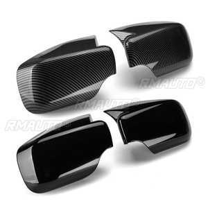 Par de Cubiertas para Retrovisores Laterales, Izquierda y Derecha, para BMW E46 E39 4 Puertas 325i 330i 525i 530i 540i 1998 1999 - Product Image 2