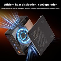 Nuevo AMD Ryzen 7 5700U de Cuatro Núcleos, 2.5G, WiFi 6.0, 5.2 DDR4, 16GB, SSD de 512GB, 2GB de Memoria de Video, Gráficos Integrados, Mini PC Portátil