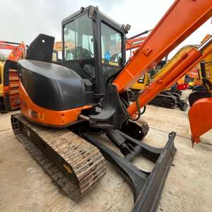 รถขุด HITACHI ZX65 สภาพดีเยี่ยม ขนาดเล็ก 6 7 7.5 ตัน เครื่องจักรก่อสร้างคุณภาพสูง พร้อมใช้งาน - Product Image 4