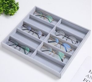 Customized Logo Bamboo Cross Jewelry Trays 8 12 24 30 Pieces Velvet Material for Glasses Diamonds Necklaces-Jewelry <b>Boxes</b> - Product Image 6