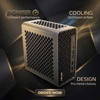 Fevm Fn80g Mini Ai Workstation U5 230f + Rtx5060 8g Ddr5 32gb+1tb Ssd Thunderbolt4 10g Ethernet Ultra Compact Gaming Pc Fn80g.