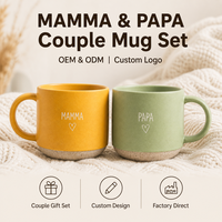 Tasse à café en céramique gravée personnalisée pour maman, idées de cadeaux personnalisés pour la fête des mères, cadeau pour maman et papa