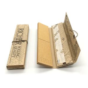 Custom Bulk <b>Rolling</b> Paper Display <b>Box</b> Unbleached Hemp Pre-Roll Cones Simple Style Slow-Burning Lighters for Smoking Accessories - Product Image 4