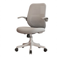 Chaise d'étude pour adolescents - Design ergonomique en maille, style moderne minimaliste, pour étudiants du collège/lycée, chaise d'écriture pour ordinateur à domicile