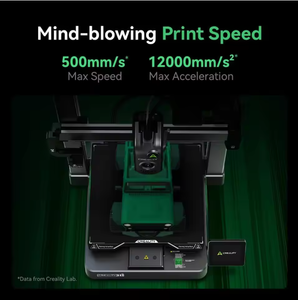 Impresora 3D Creality Hi con Nivelación Automática de Cama, Extrusor Totalmente Metálico con Aceleración de 500 mm/s y 12000 mm/s, Impresión Rápida, Creality Hi - Product Image 3