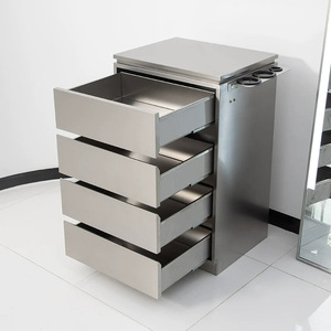 Carrito de Peluquería de Lujo para Salón de Belleza, Mueble de Almacenamiento con Cajones de Acero Inoxidable para Herramientas de Peluquería - Product Image 4