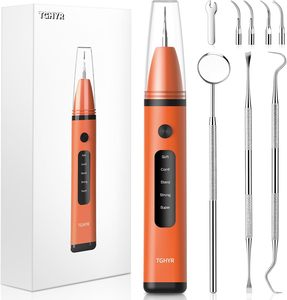 Rechargeable Tooth <b>Cleaner</b> 5 Cleaning Modes <b>Sonic</b> Dental Plaque Remover Electric Tooth <b>Cleaner</b> Calculus Scaler for Home Use - Product Image 1