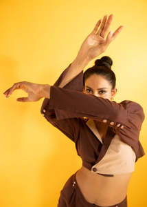 Conjunto de Dos Piezas para Mujer Dusky Dawn, Atuendo Elegante con Diseño Moderno, Ajuste Cómodo, Perfecto para Fiestas - Product Image 3