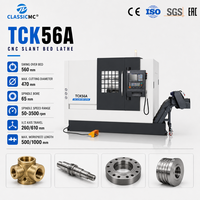 Mesin Bubut CNC Single Spindle TCK56A Chuck 8 Inch Slant Bed