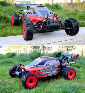 Buggy RC Professionale ROFUN V5 Scala 1/5 45cc 4X4 a <span class=keywords><strong>Nitro</strong></span>, Motore a Gas, Telecomando LCD in Metallo, Pronto all'Uso - Product Image 6