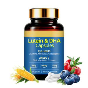 Cápsulas de Luteína y DHA Omega 3, Suplemento para <span class=keywords><strong>la</strong></span> Salud Ocular, Protección Contra <span class=keywords><strong>la</strong></span> Luz Azul, <span class=keywords><strong>Macula</strong></span>, Retina, Enfoque Cerebral, Vitaminas y Minerales - Product Image 2