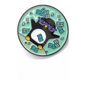 Pin de Esmalte Personalizado con Gráfico de <span class=keywords><strong>Animal</strong></span> Moderno y Divertido, Insignia de Dibujos Animados Personalizada, Logotipo Personalizado de Metal Fundido a Presión para - Product Image 5