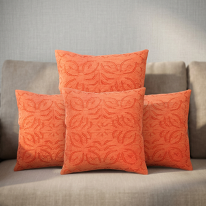 Housses de Coussin de Travail Coupe Orange - Product Image 2