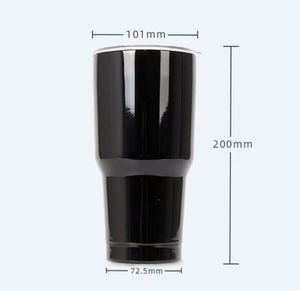 Mug de voiture 30 oz en acier inoxydable, cadeau d'affaires, gobelet à café personnalisé avec couvercle et paille, bouteille d'eau isotherme sous vide - Product Image 6