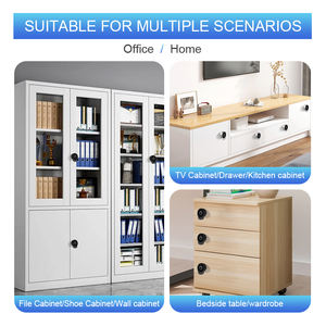 Cerradura de gabinete inteligente con acceso por huella dactilar y tarjeta | Ideal para hogares, oficinas y gimnasios | Seguro, fácil de usar y duradero - Product Image 3