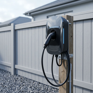 เครื่องชาร์จรถยนต์ไฟฟ้ามาตรฐาน EU Type 2 ระดับ 2 32A  สถานีชาร์จเร็วแบบ AC พร้อมปลั๊ก CEE สีแดง/น้ำเงิน สำหรับ <span class=keywords><strong>Tesla</strong></span> <span class=keywords><strong>Model</strong></span> <span class=keywords><strong>3</strong></span> Y และ VW ID.4 - Product Image 3