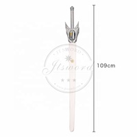 Réplique d'arme de Weiss Schnee de RWBY, Myrtenaster, rapier, entièrement en métal, épée d'anime fantastique