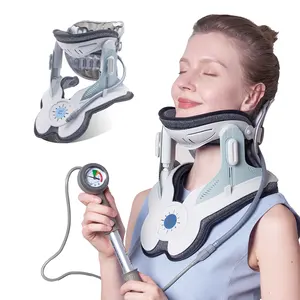 CE ISO认证的家庭保健产品电动泵颈圈医用颈部牵引装置，用于缓解颈部疼痛