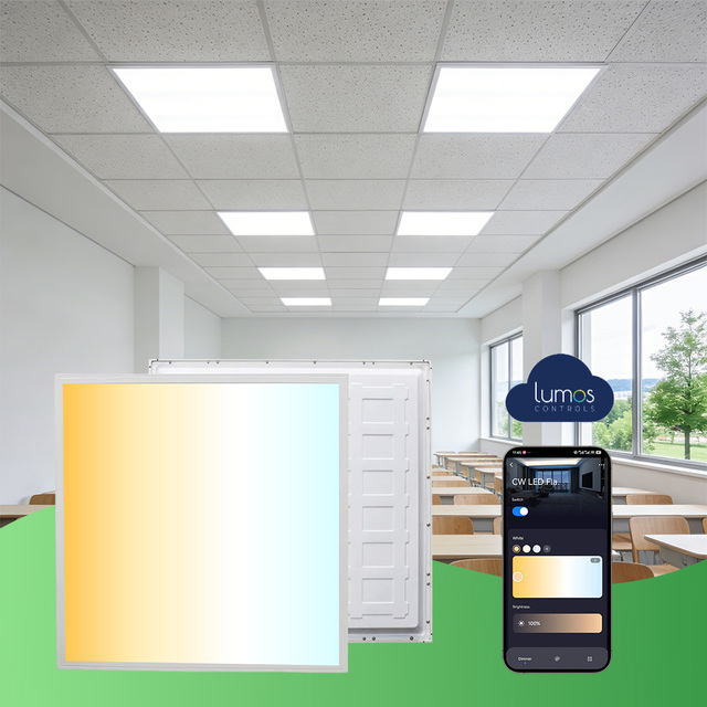 Commercial Smart LED Panel Light 2*2FT Aluminum Square & Rectangle Ceiling Slim LED Recessed Panel Lamp