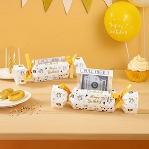 2025 Personalised Gift Birthday <strong>Crackers</strong> Money Pull <strong>Box</strong> Party Decorated Party <strong>Cracker</strong> <strong>Box</strong> Manufacturers with 40 Pcs clear Bags - Product Image 2