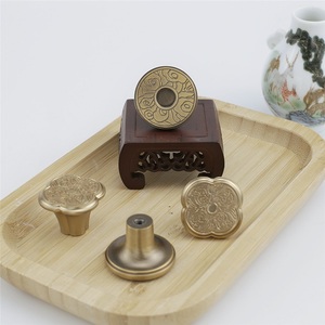Modern Zinc Alloy Furniture Handle for Dresser Cabinet Drawer-Durable Round Shape - Product Image 3