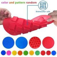 Nouveau jeu d'association Disques sensoriels Cercles Tapis sensoriel Stimulation tactile pour un jeu sensoriel apaisant