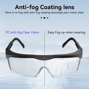 Lunettes de sécurité industrielles OEM ODM Lunettes de protection transparentes Protection des yeux Lunettes Z87 - Product Image 2