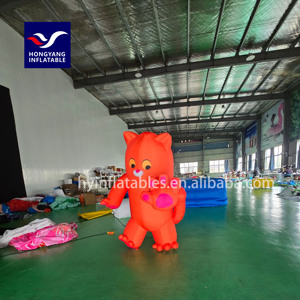 Giant Inflatable Cartoon Animal Model <strong>Climbing</strong> Wall Inflatable Cat Mascot - Product Image 4